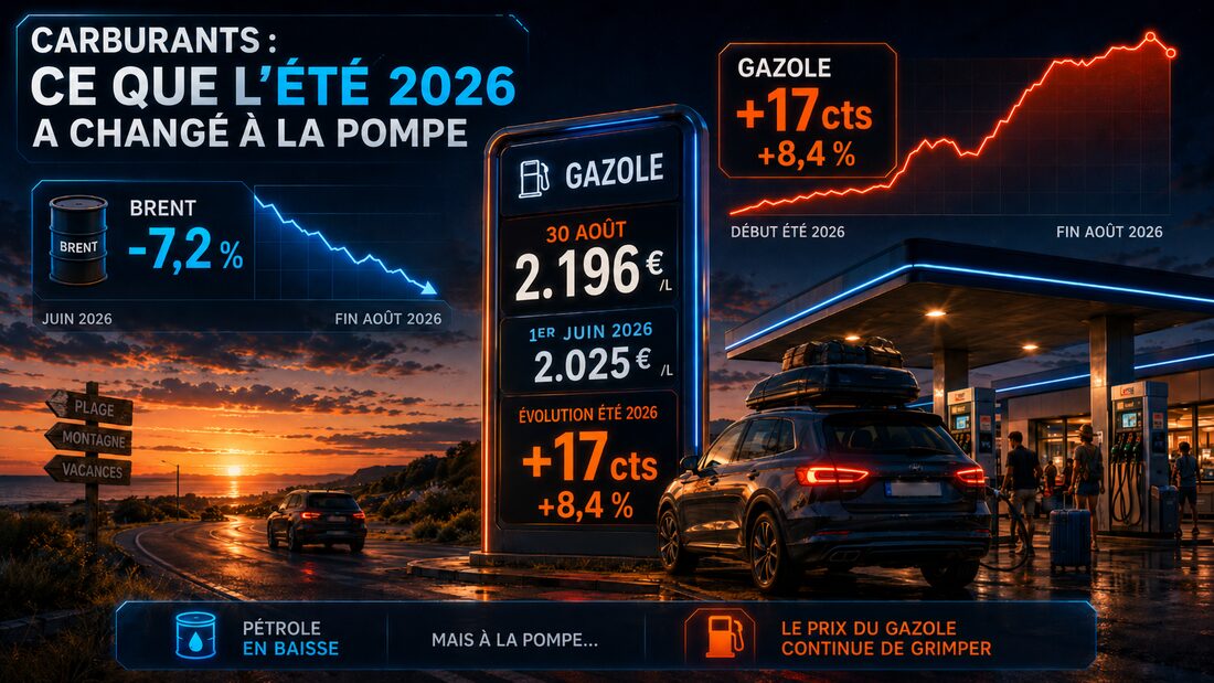 Carburants : ce que l'été 2026 a changé à la pompe